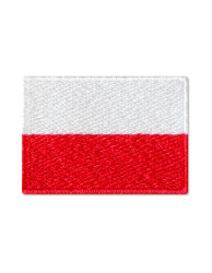 Vyšívané nažehľovacie vlajky - Poľsko